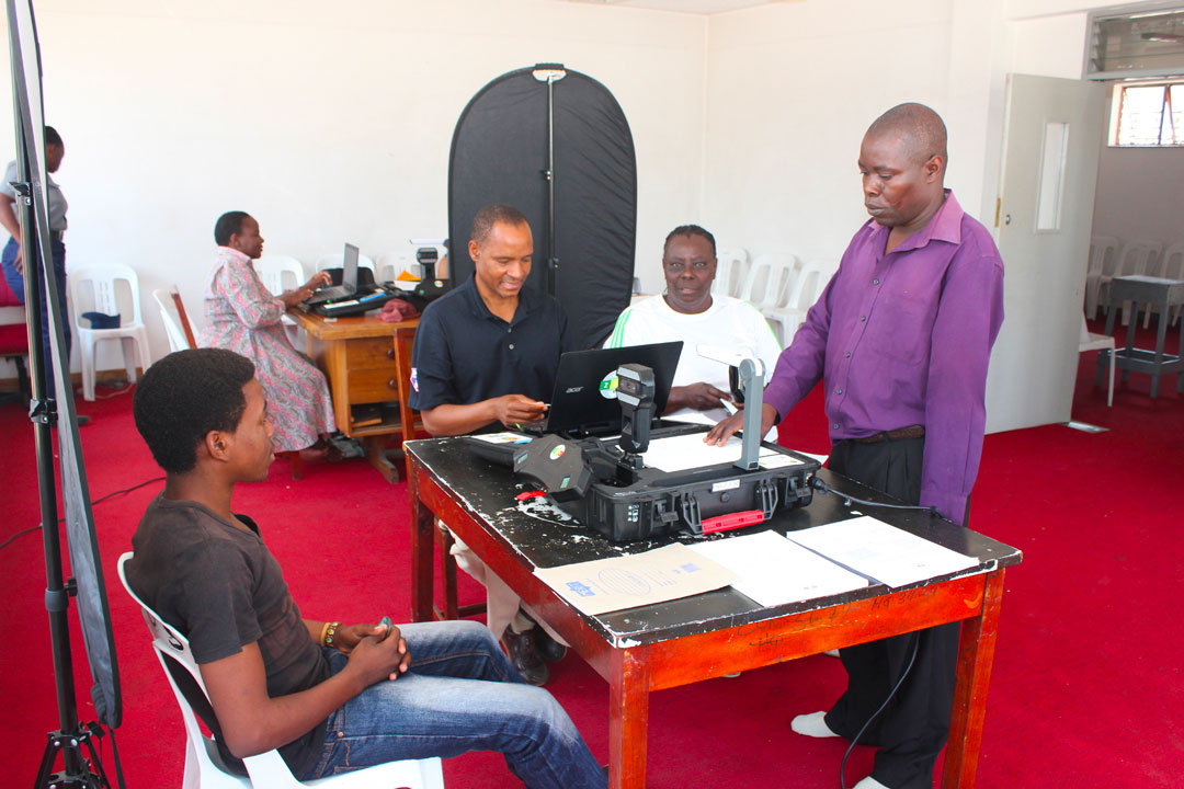 Biometric voter registration ongoing in Zimbabwe